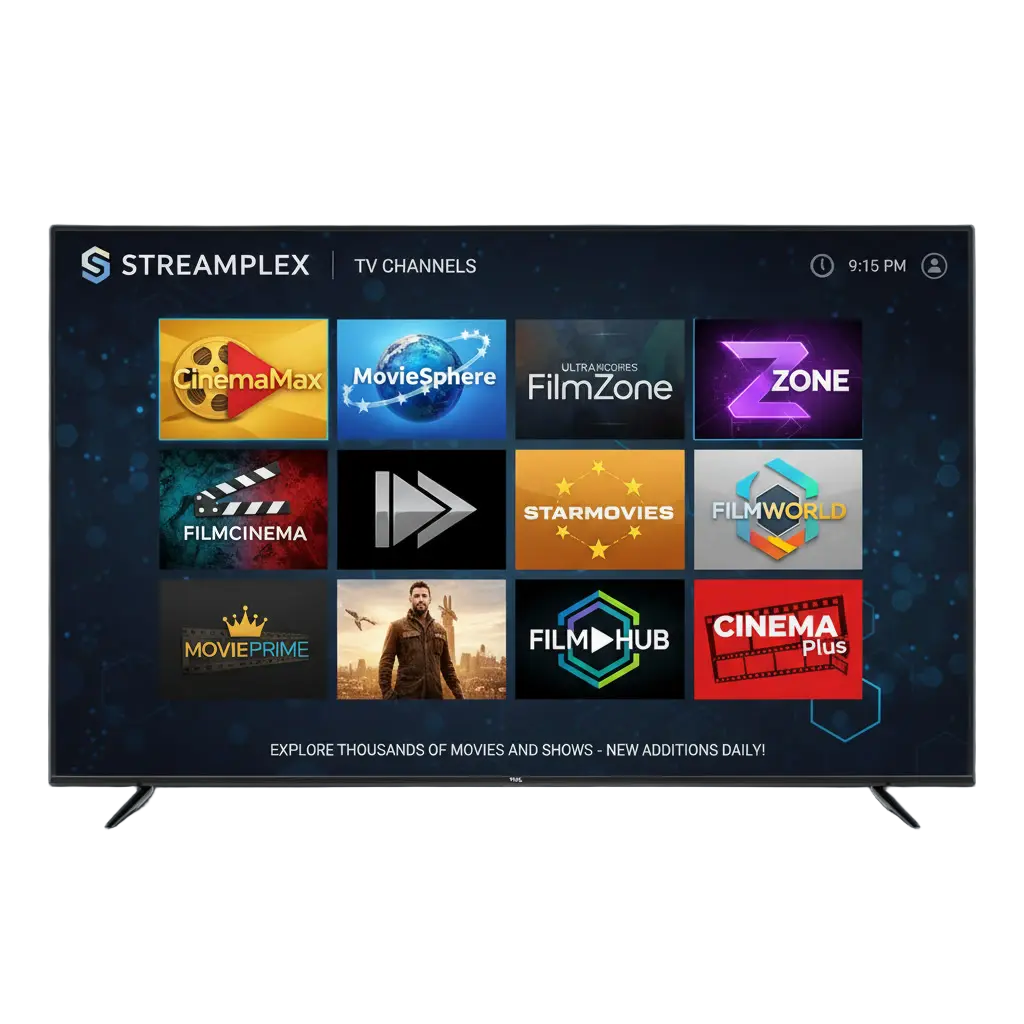 Nordic IPTV streaming service with 4K channels and premium TV for Nordic countries
