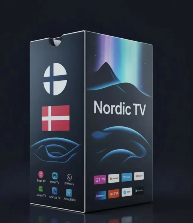 Danmark 6 måneders abonnement-iptv nordic