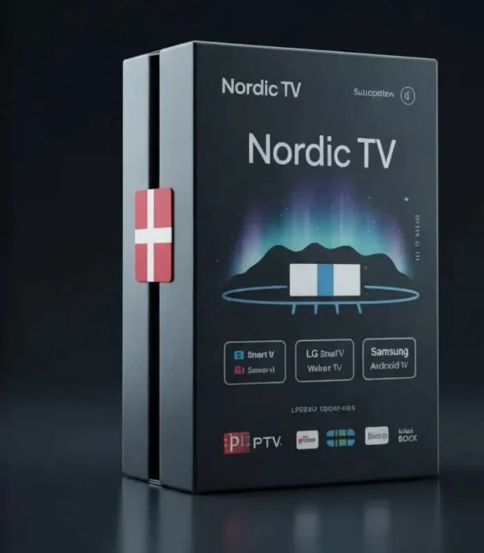 Danmark 12 måneders abonnement-iptv nordic